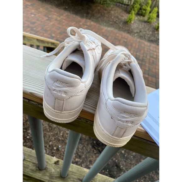 NIKE WOMENS AIR FORCE 1 Valentine’s Day Foam Pale Pink 2019 Size 8 CD0183-600 Ra - Picture 7 of 10